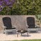 Flash Furniture Gray Folding Adirondack Chairs-Gray Cushions, 2PK 2-JJ-C14505-CSNGY-GY-GG - alternate 1